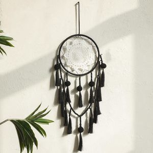 Macrame Dream Catcher Wall Decor Handmade Large Black Dreamcatcher For Boys💓
